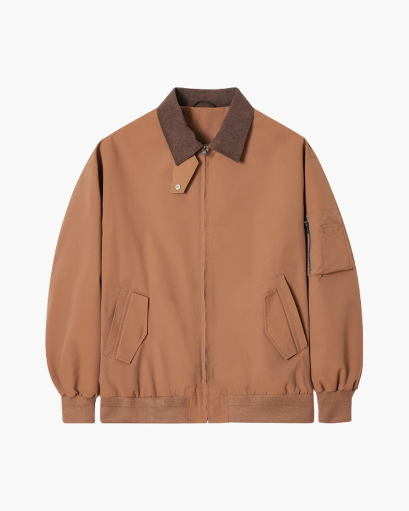 Classic Harrington Jacket - Iron & Oak