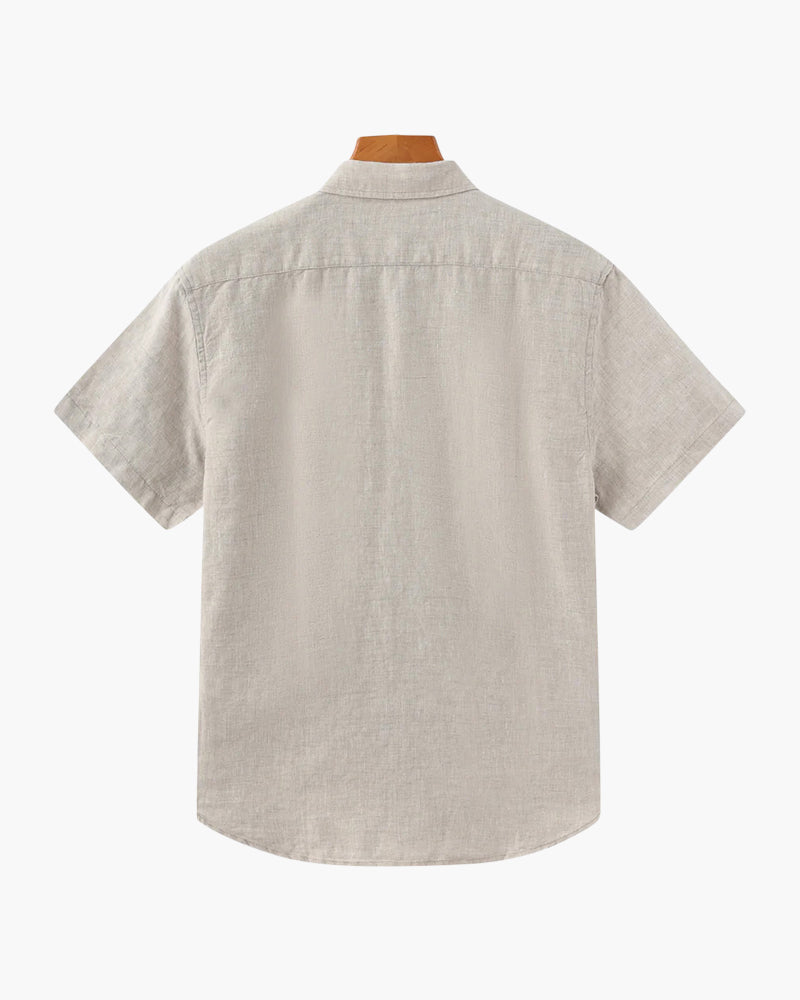 Cape Town - Linen Shirt (Shortsleeve) - Iron & Oak