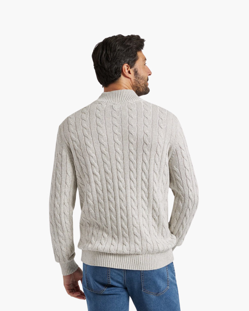 Verbier Half Zip Sweater - Iron & Oak