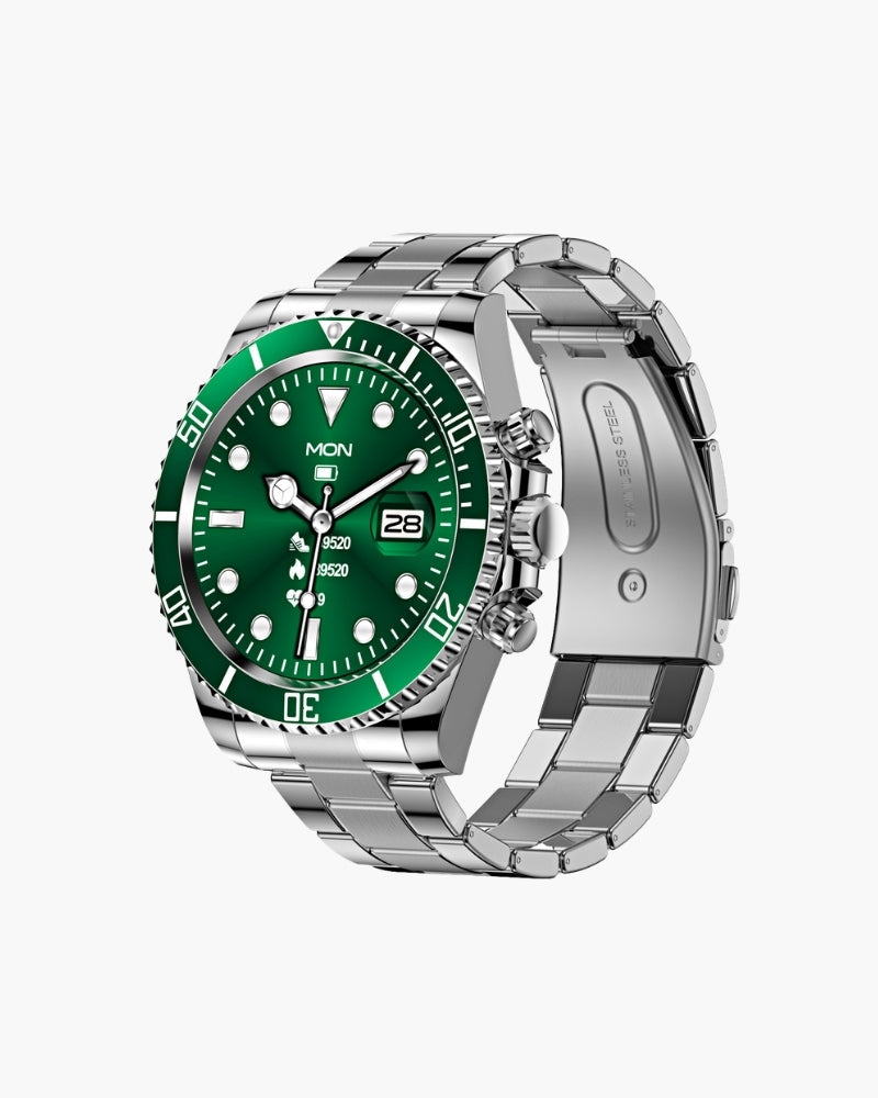 Heavyweight Diver Steel Watch - Iron & Oak
