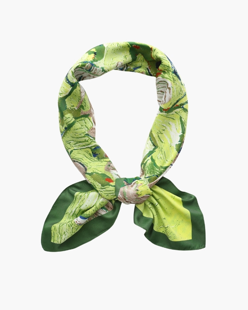 Impressionist Garden Scarf - Iron & Oak