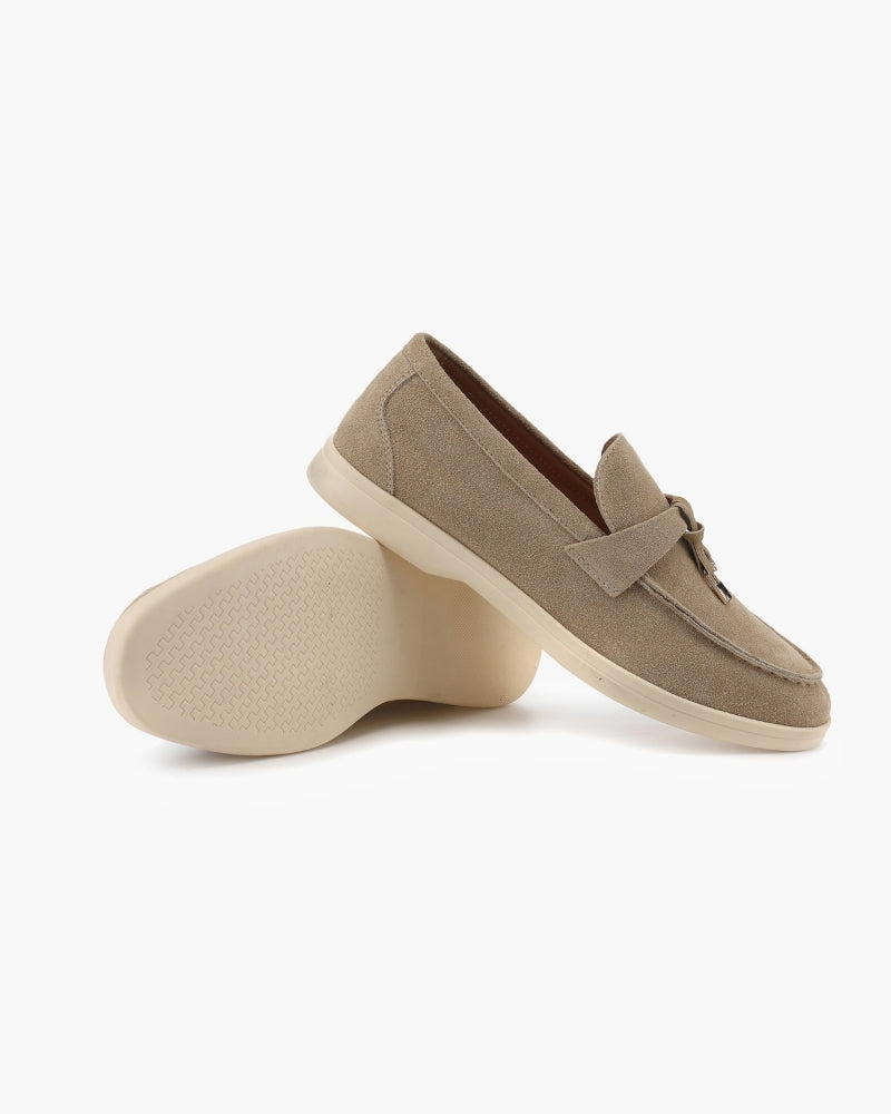 Suede Lady Loafers - Iron & Oak