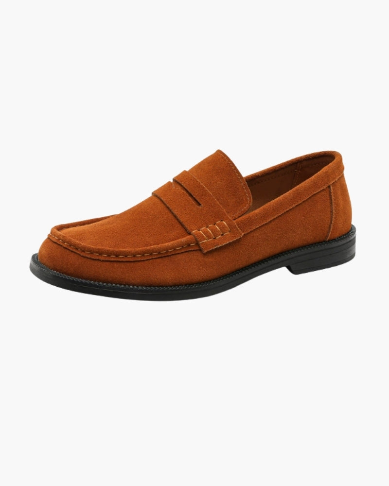 Premium Formal Penny Loafers - Iron & Oak