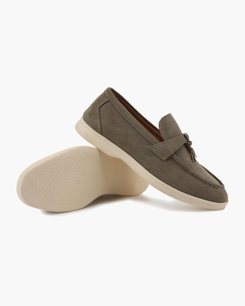 Suede Lady Loafers - Iron & Oak