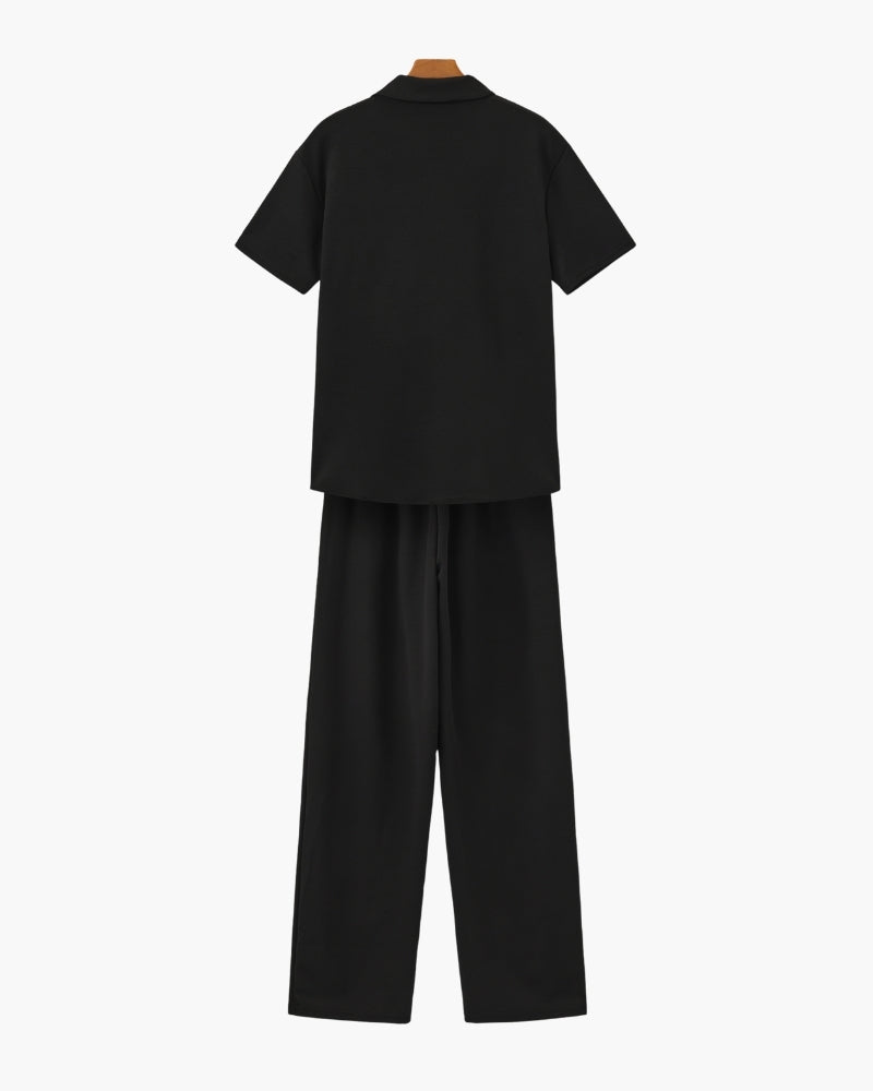 Polo & Pantalon Set - Iron & Oak