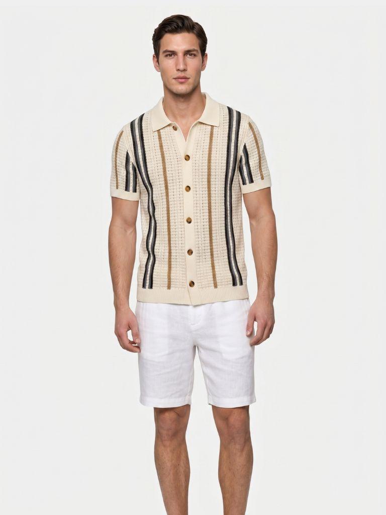 Sunset Groove Polo - Iron & Oak