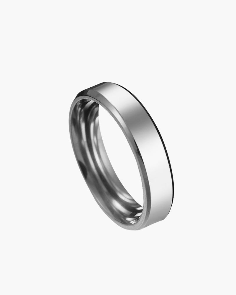 Trinity Steel Ring - Iron & Oak