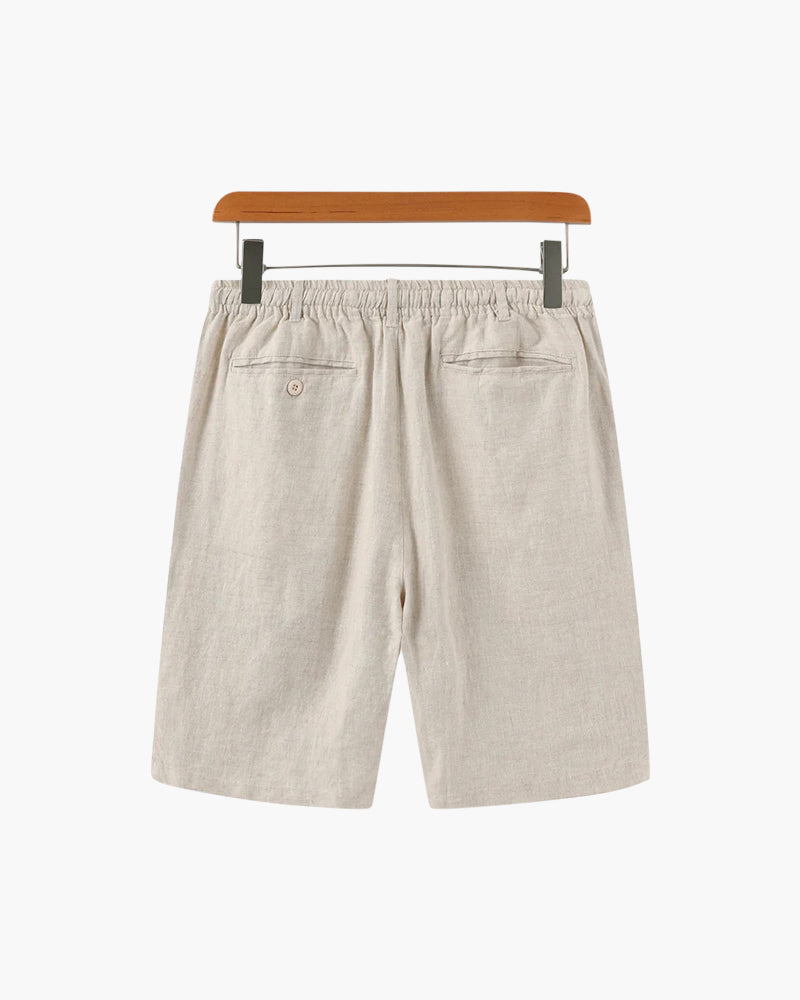 Casablanca - Premium Linen Shorts - Iron & Oak
