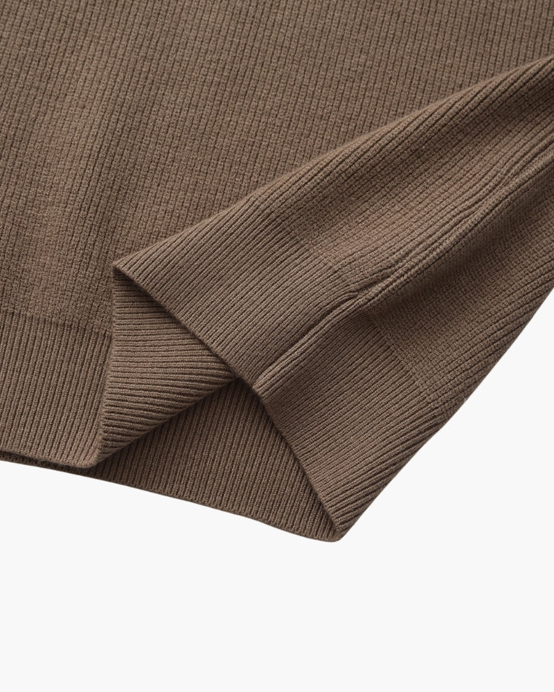 Refined Half-Zip Knit Pullover - Iron & Oak