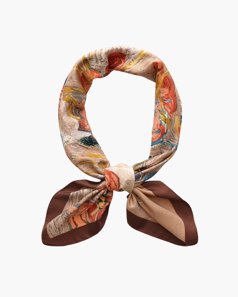 Impressionist Garden Scarf - Iron & Oak