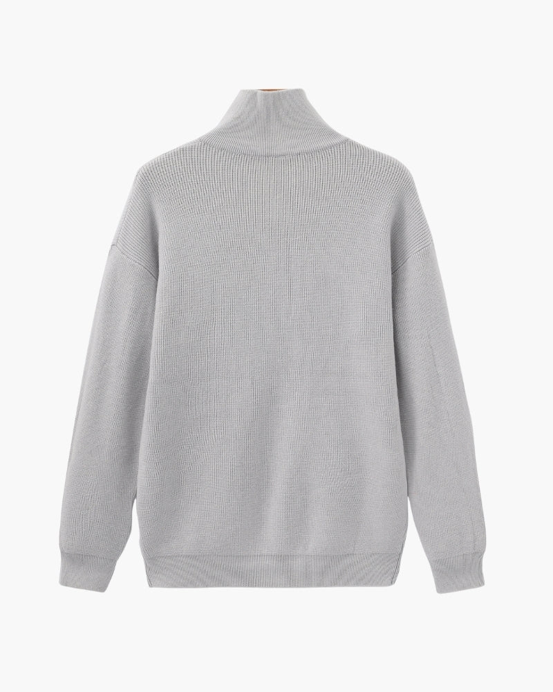 Refined Half-Zip Knit Pullover - Iron & Oak