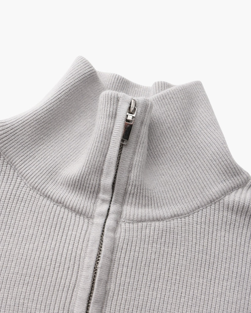 Refined Half-Zip Knit Pullover - Iron & Oak