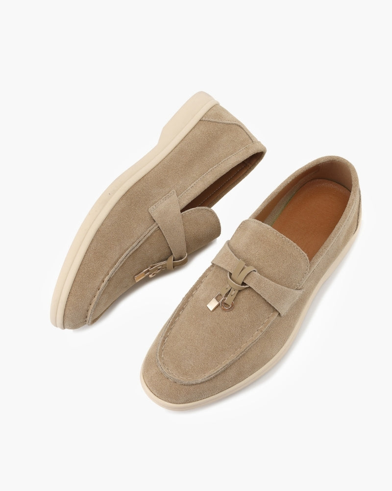 Suede Lady Loafers - Iron & Oak