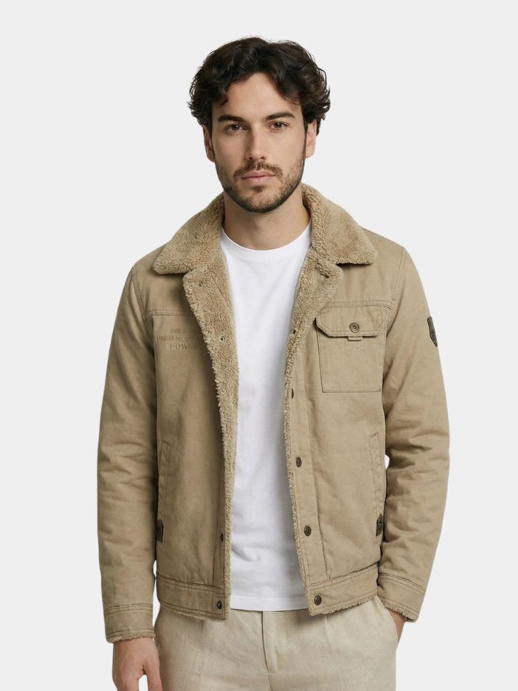 Vintage Military Aviator Jacket - Iron & Oak