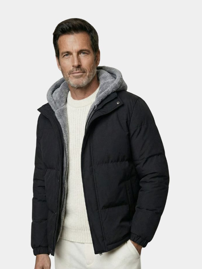 Summit Puffer Jacket - Iron & Oak
