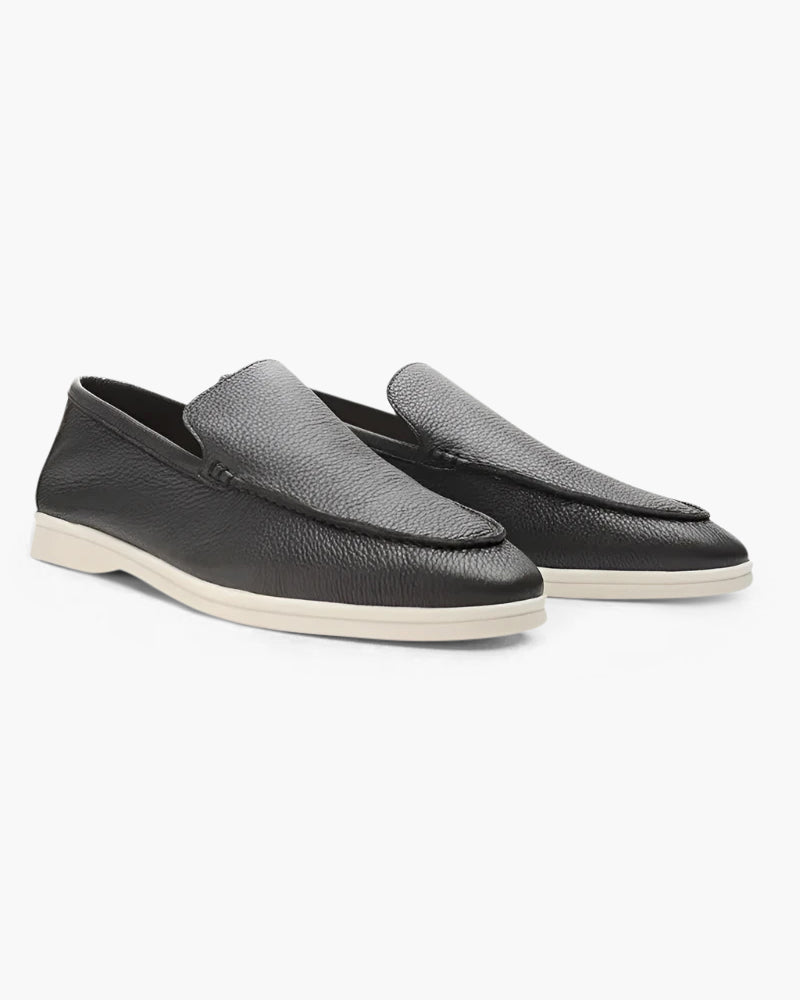 Cowhide Leather Loafers - Iron & Oak