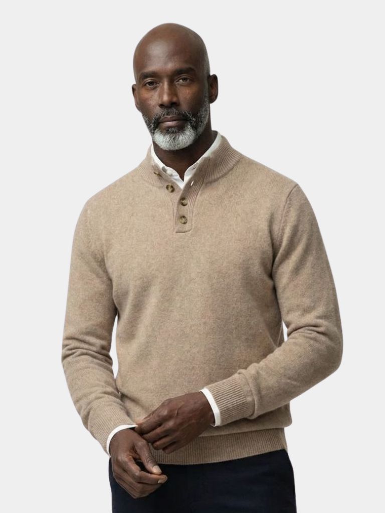 Timeless Luxe Cashmere Pullover - Iron & Oak
