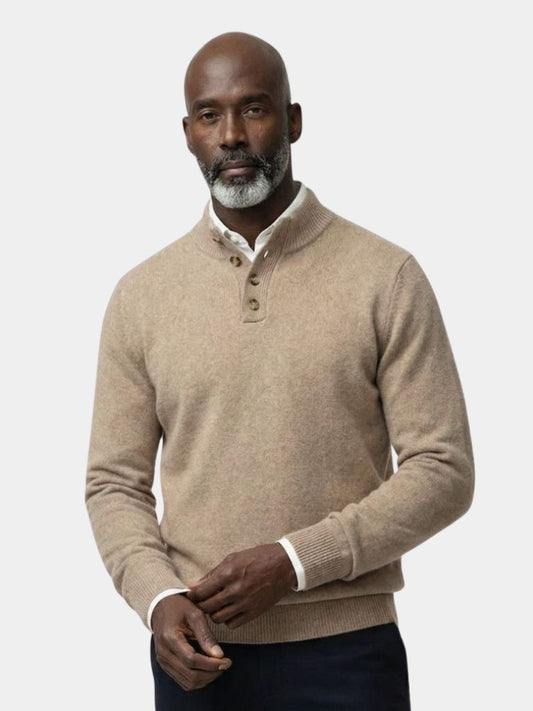 Timeless Luxe Cashmere Pullover - Iron & Oak