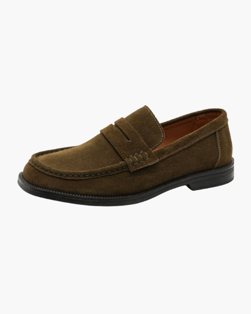 Premium Formal Penny Loafers - Iron & Oak