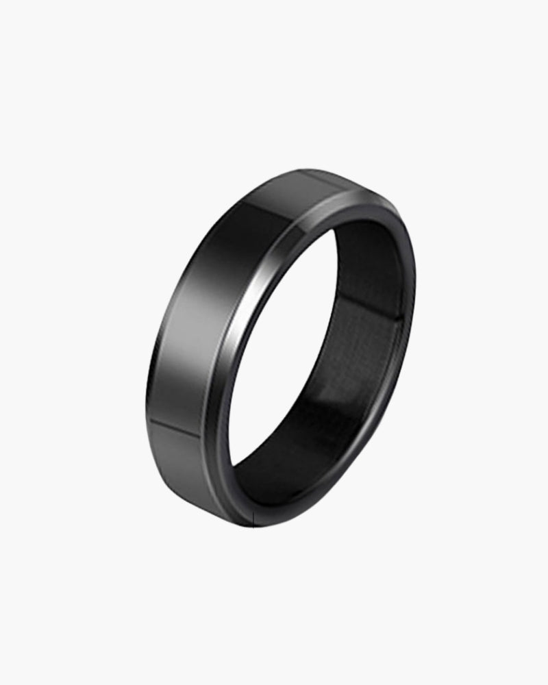 Trinity Steel Ring - Iron & Oak