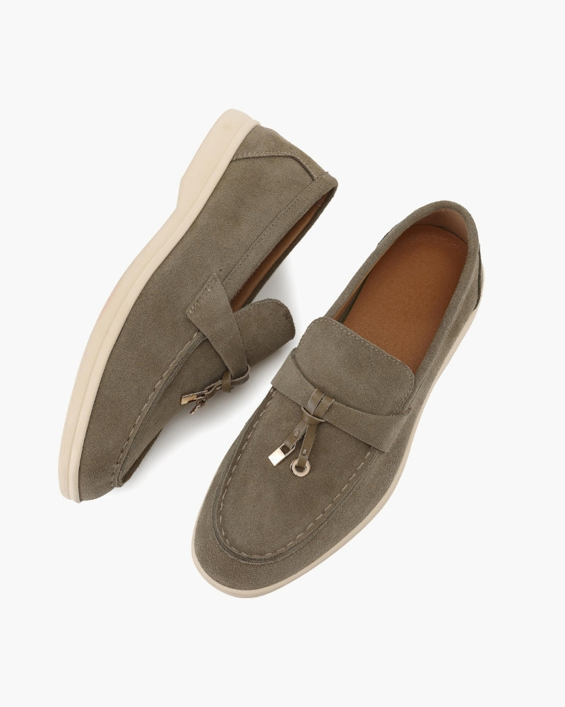 Suede Lady Loafers - Iron & Oak