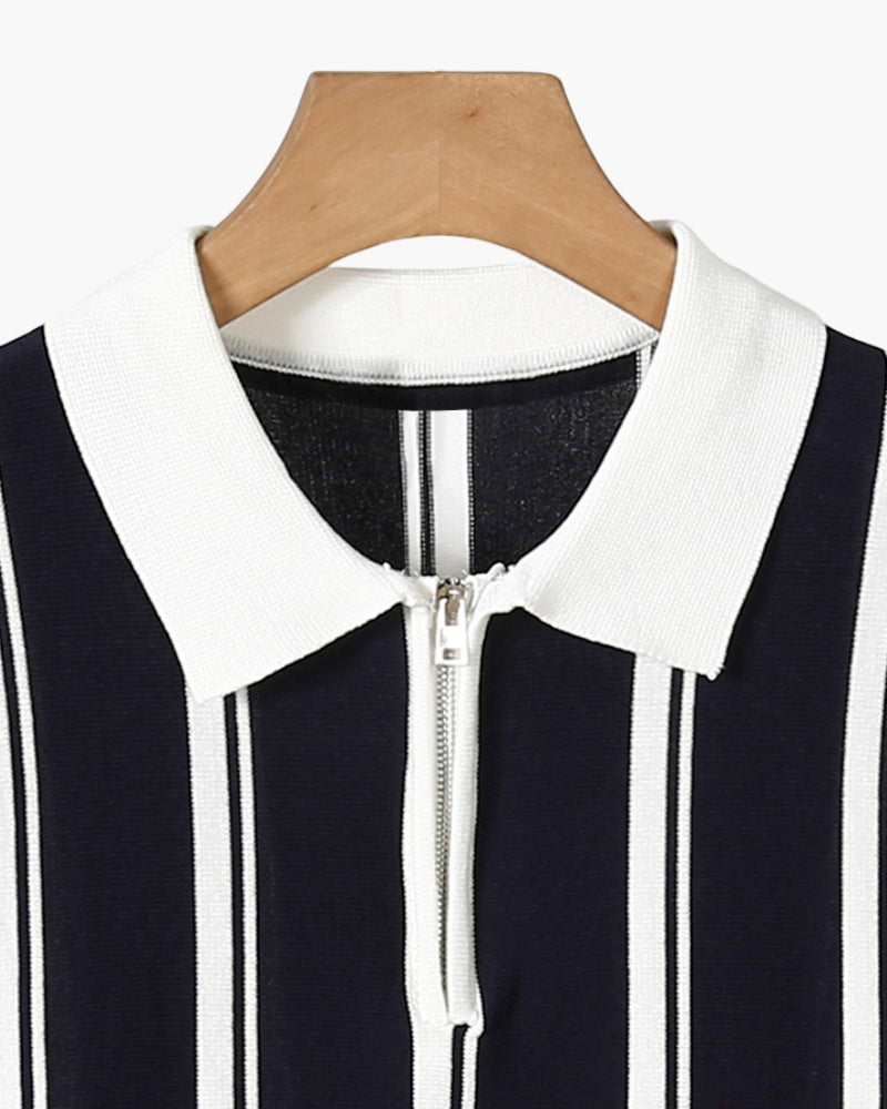 Modena Half-Zip - Iron & Oak
