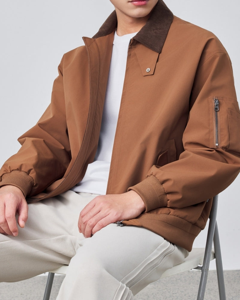 Classic Harrington Jacket - Iron & Oak