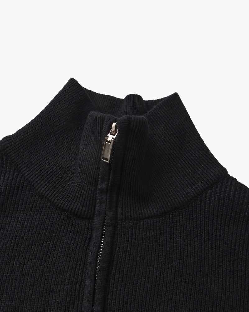Refined Half-Zip Knit Pullover - Iron & Oak