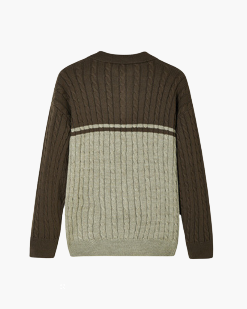 100% Premium Wool Zip Up - Iron & Oak