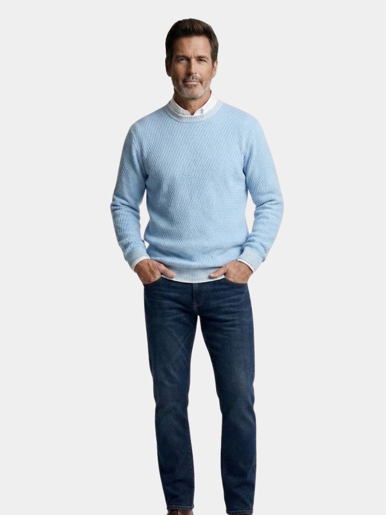 Skyline Cashmere Knit - Iron & Oak