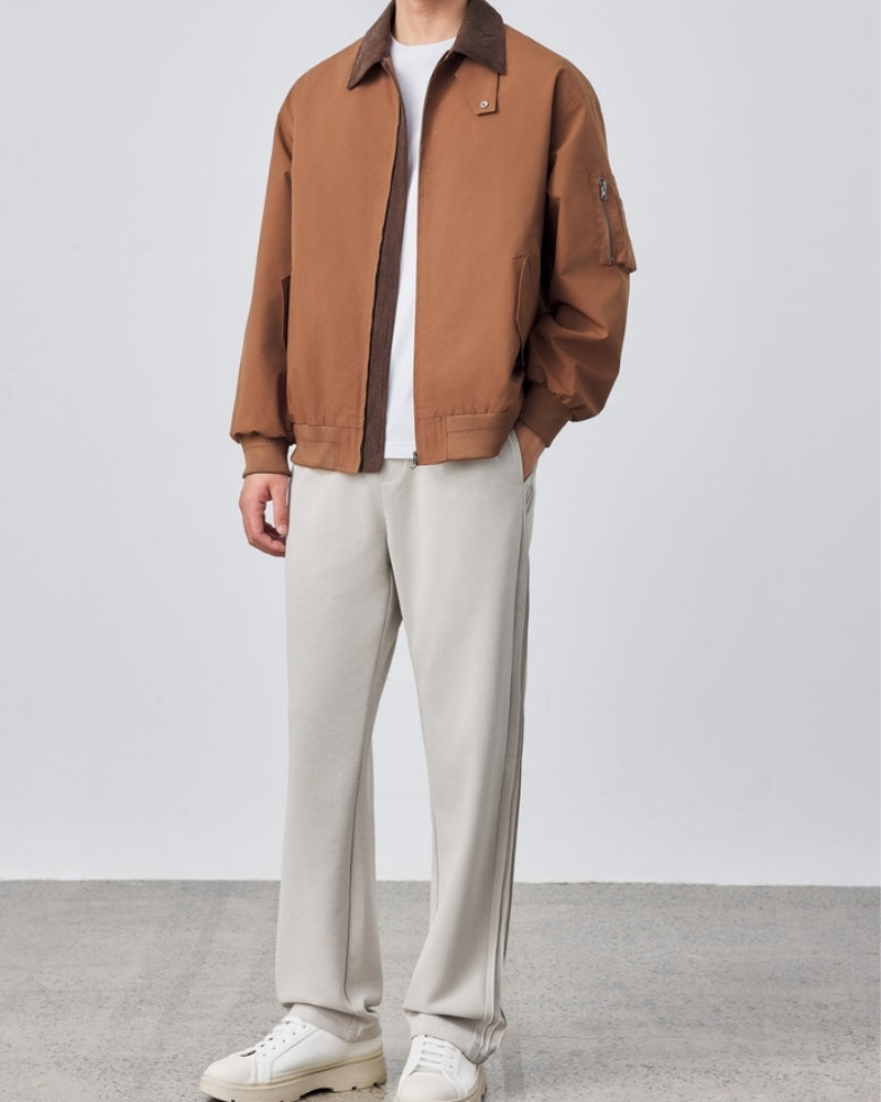 Classic Harrington Jacket - Iron & Oak
