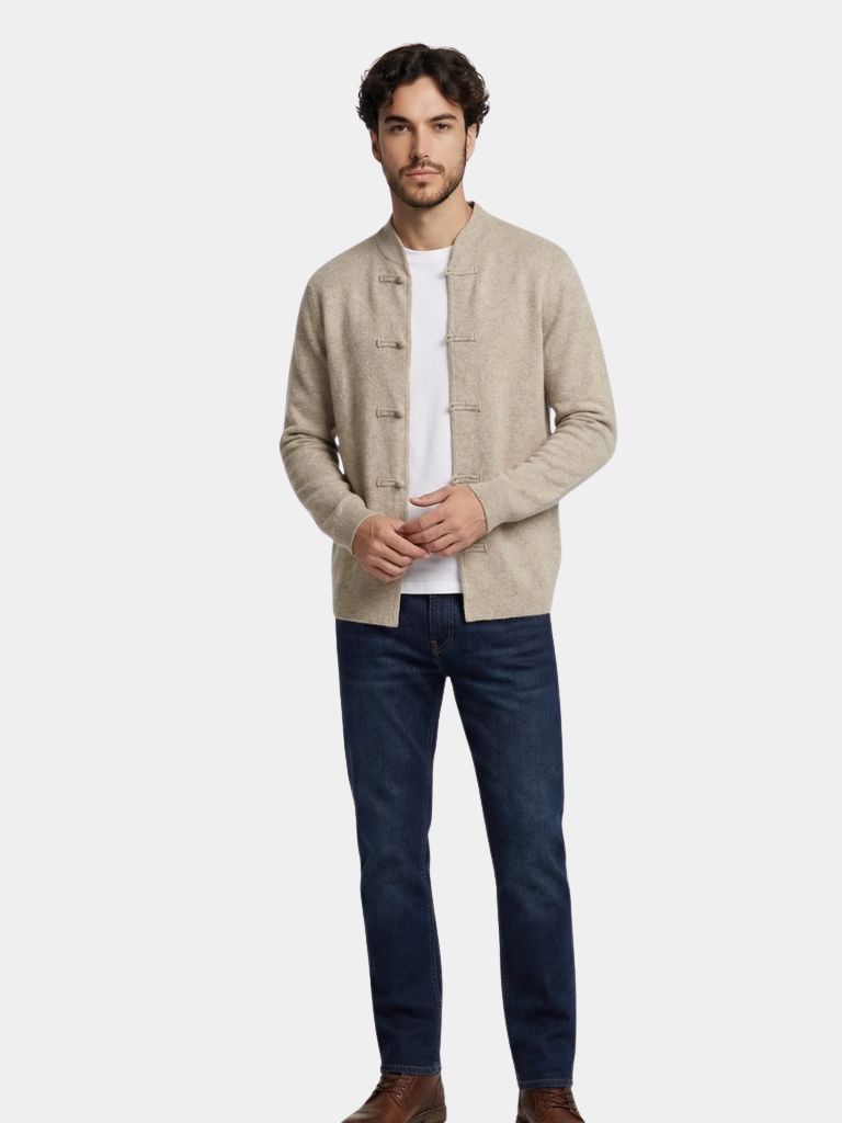 Torino Cashmere Cardigan - Iron & Oak