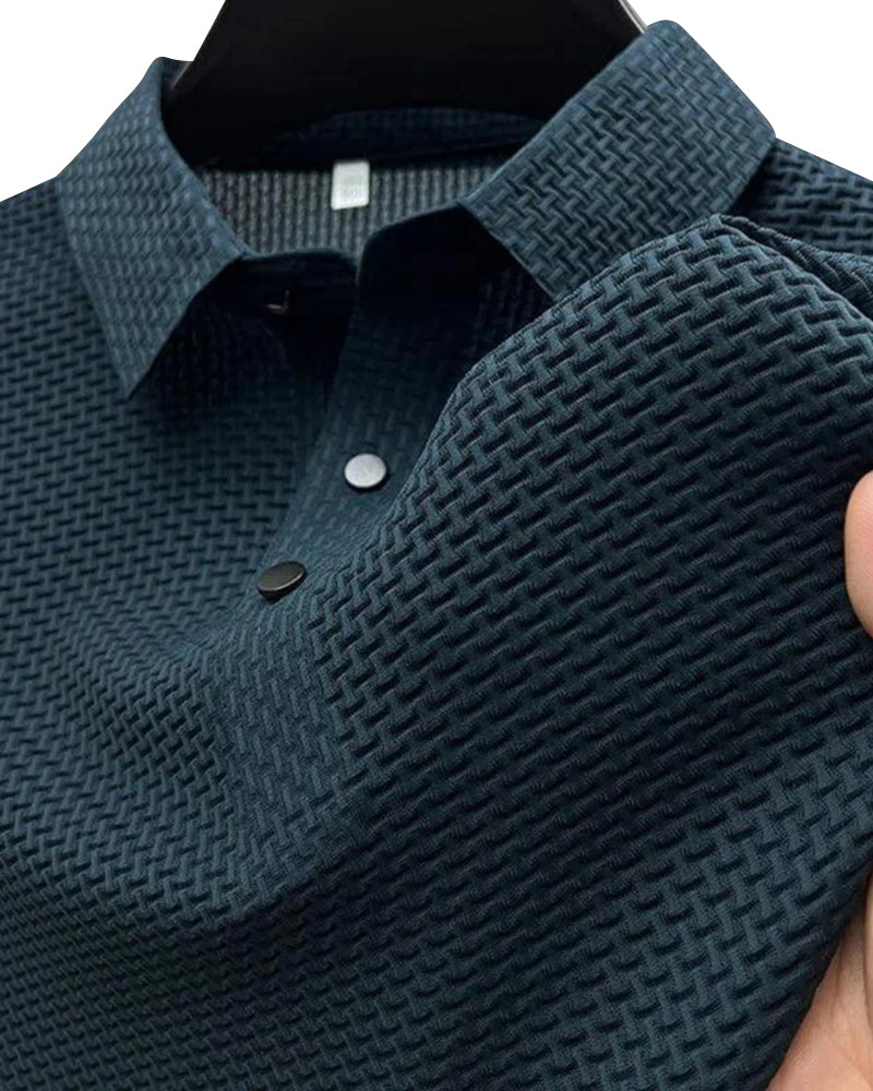 Prestigio Silk Polo (Anti-Wrinkle) - Iron & Oak