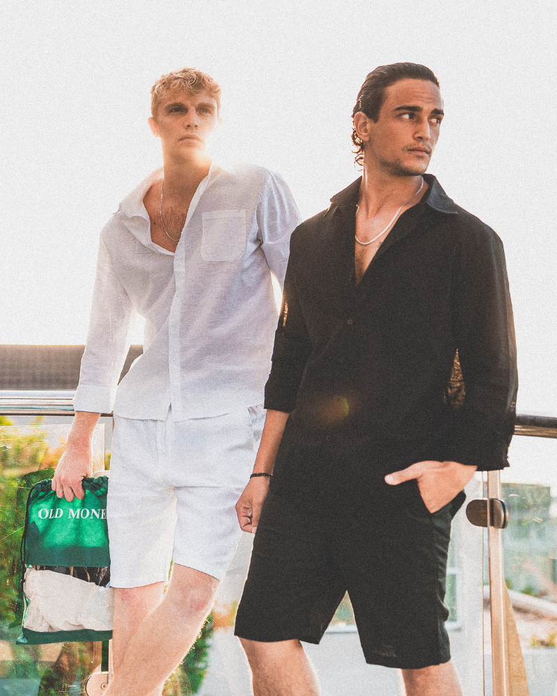 Casablanca - Premium Linen Shorts - Iron & Oak