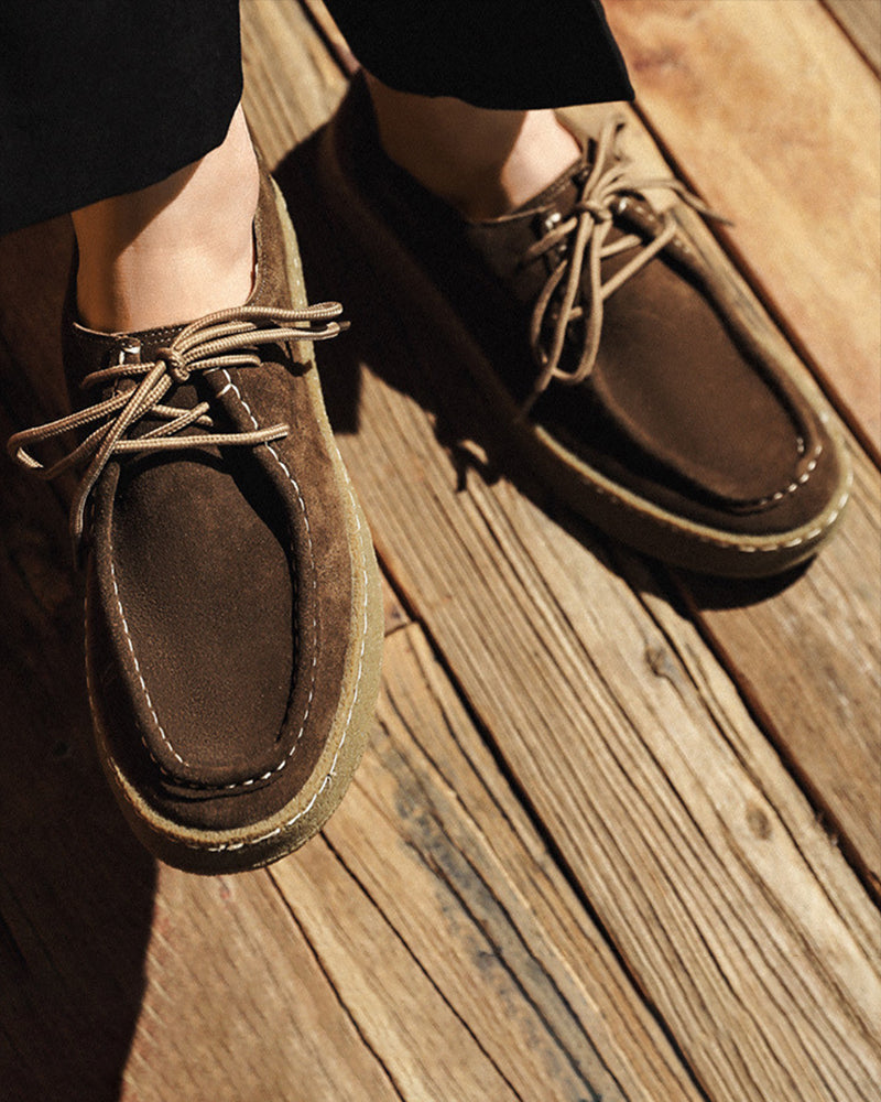 Premium Suede City Shoes - Iron & Oak