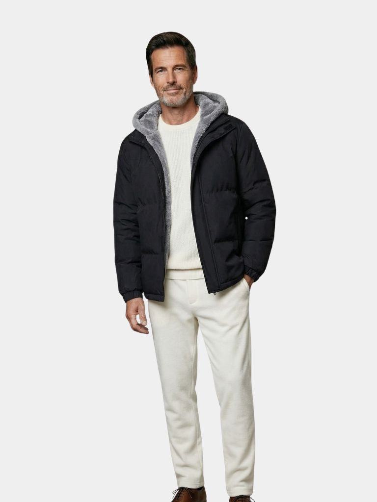 Summit Puffer Jacket - Iron & Oak