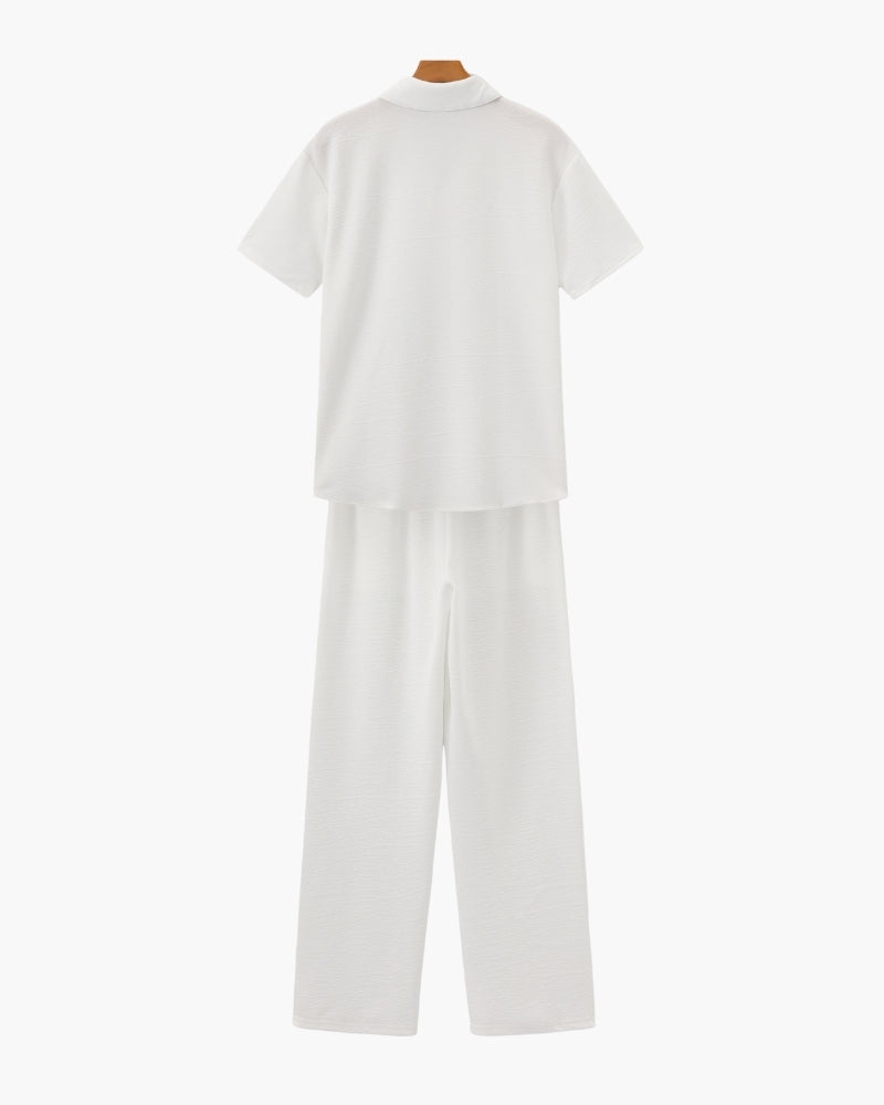 Polo & Pantalon Set - Iron & Oak