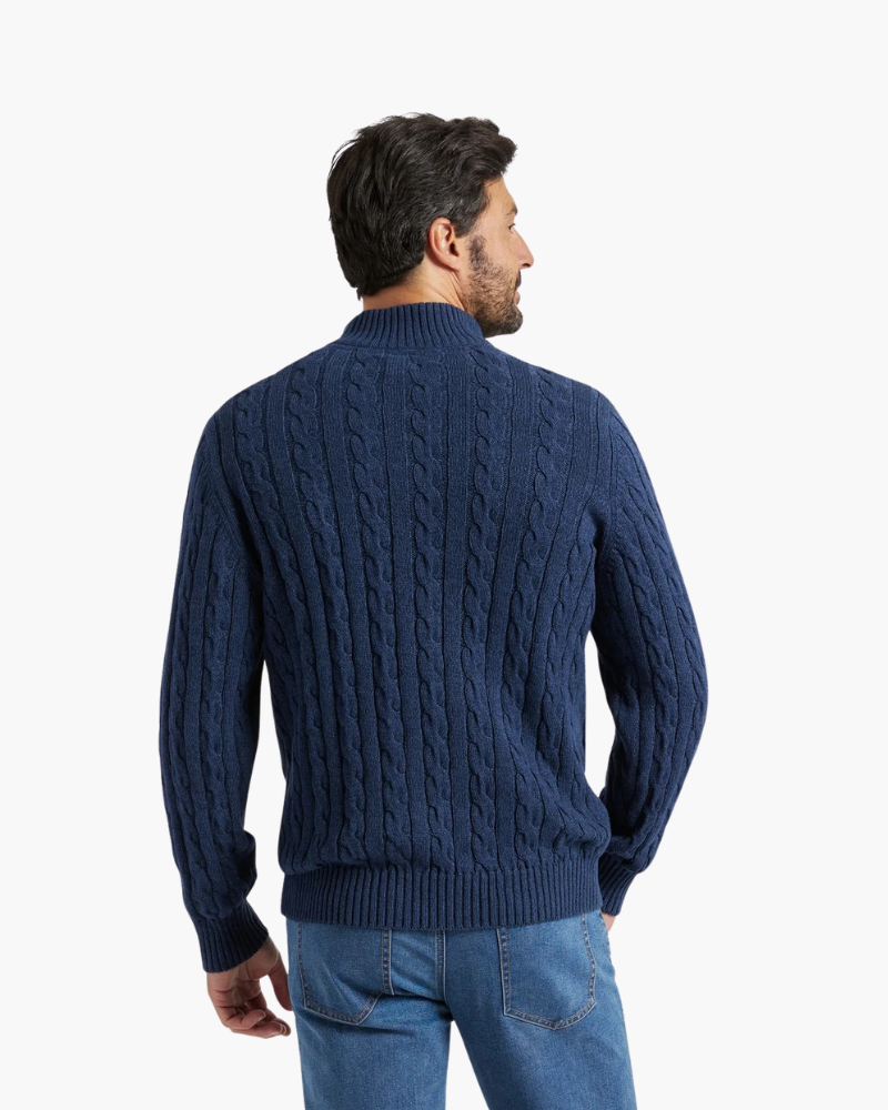 Verbier Half Zip Sweater - Iron & Oak