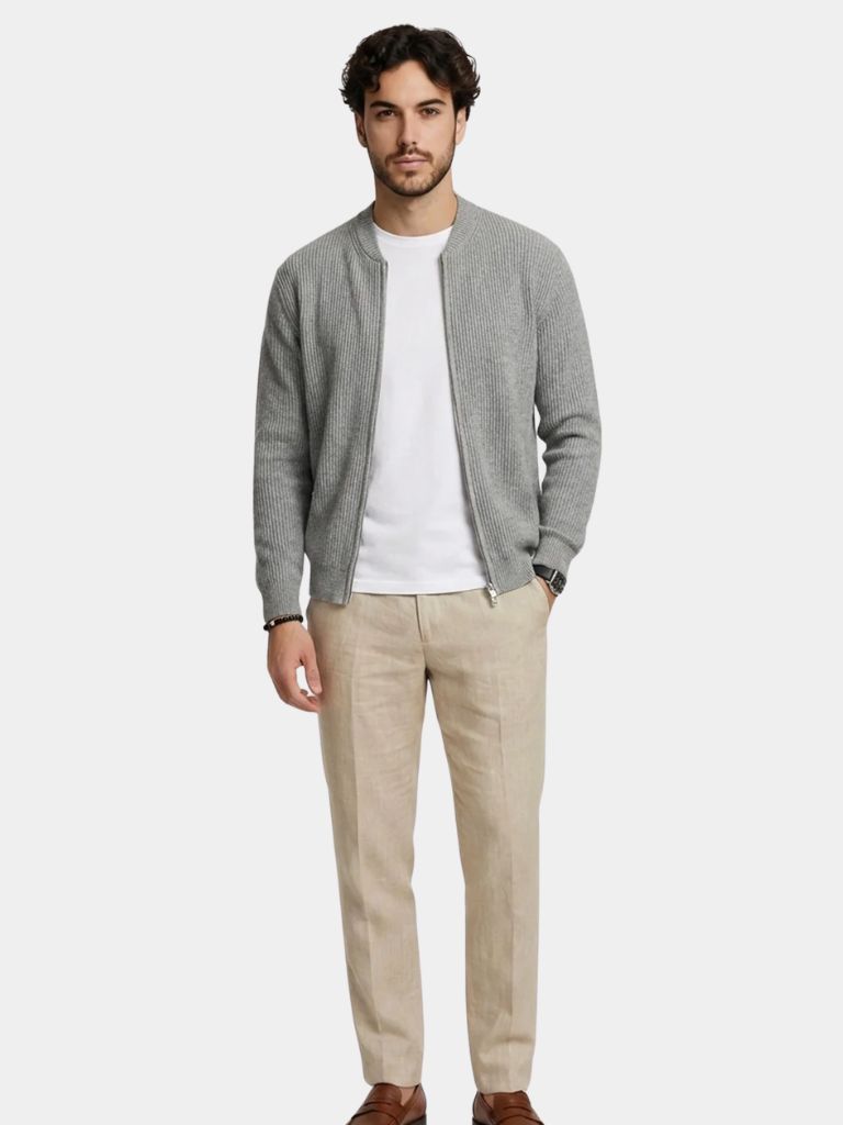 Soft Cotton Jacket - Iron & Oak