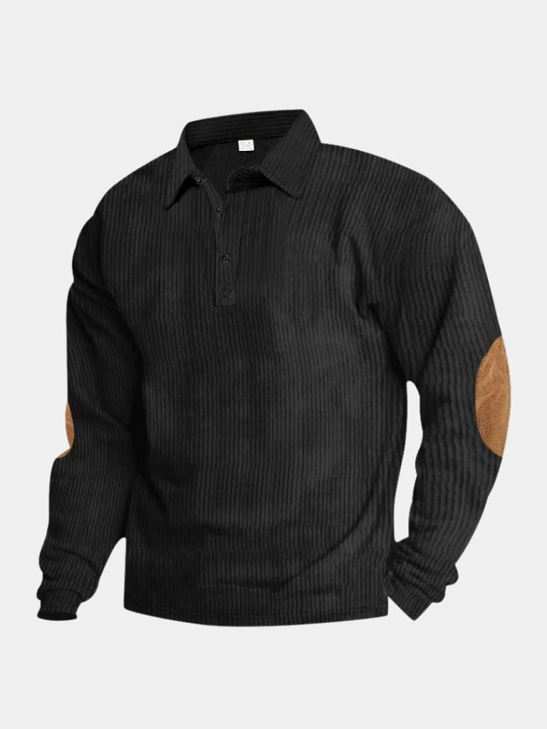 Westmoor Corduroy Polo - Iron & Oak