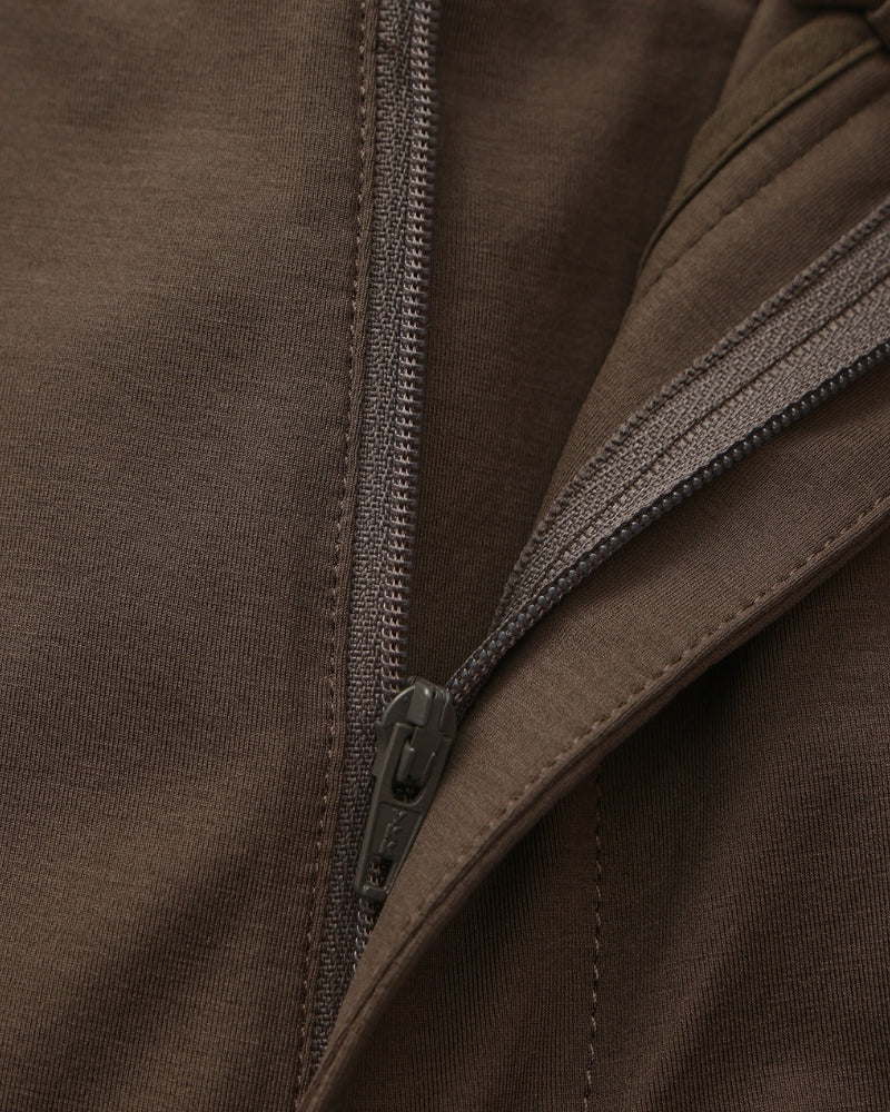 Wool Blend Trousers - Iron & Oak