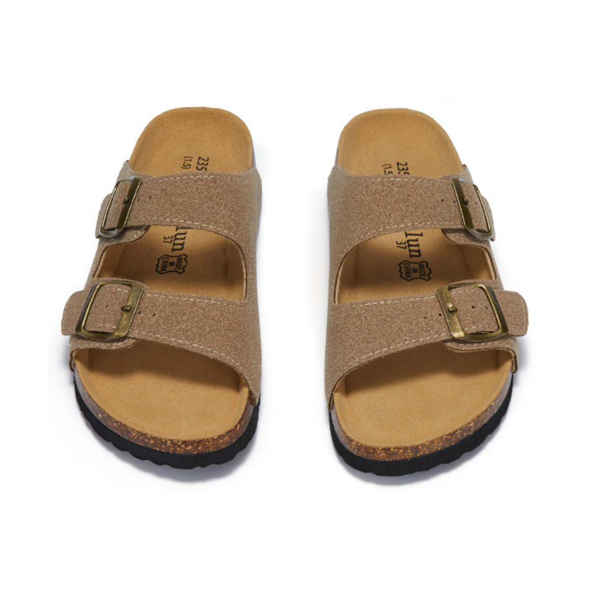 Suede Birken Sandal - Sand | Iron & Oak