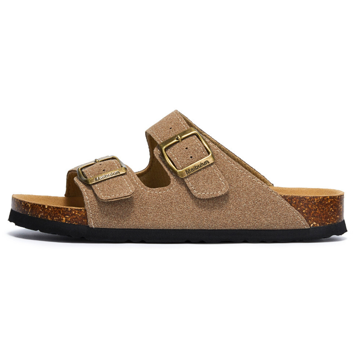 Suede Birken Sandal - Sand | Iron & Oak