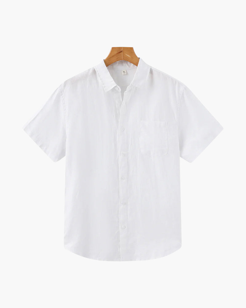 Cape Town - Linen Shirt (Shortsleeve) - Iron & Oak