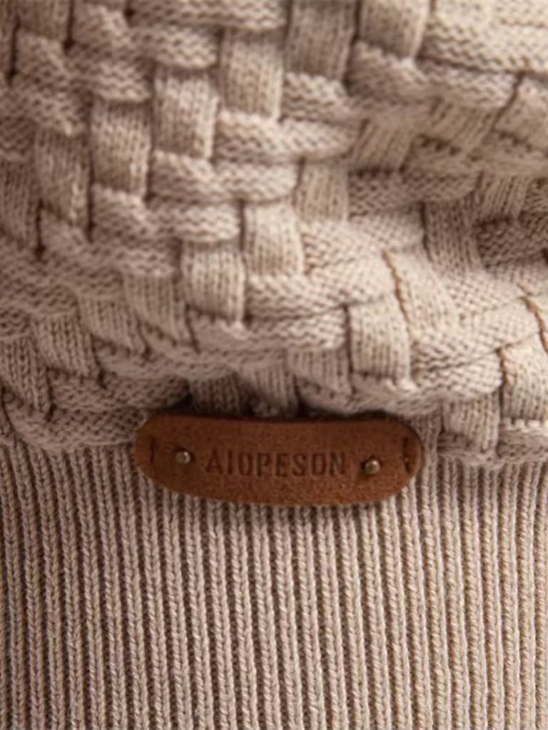 V Neck Knitwear Cardigan - Iron & Oak