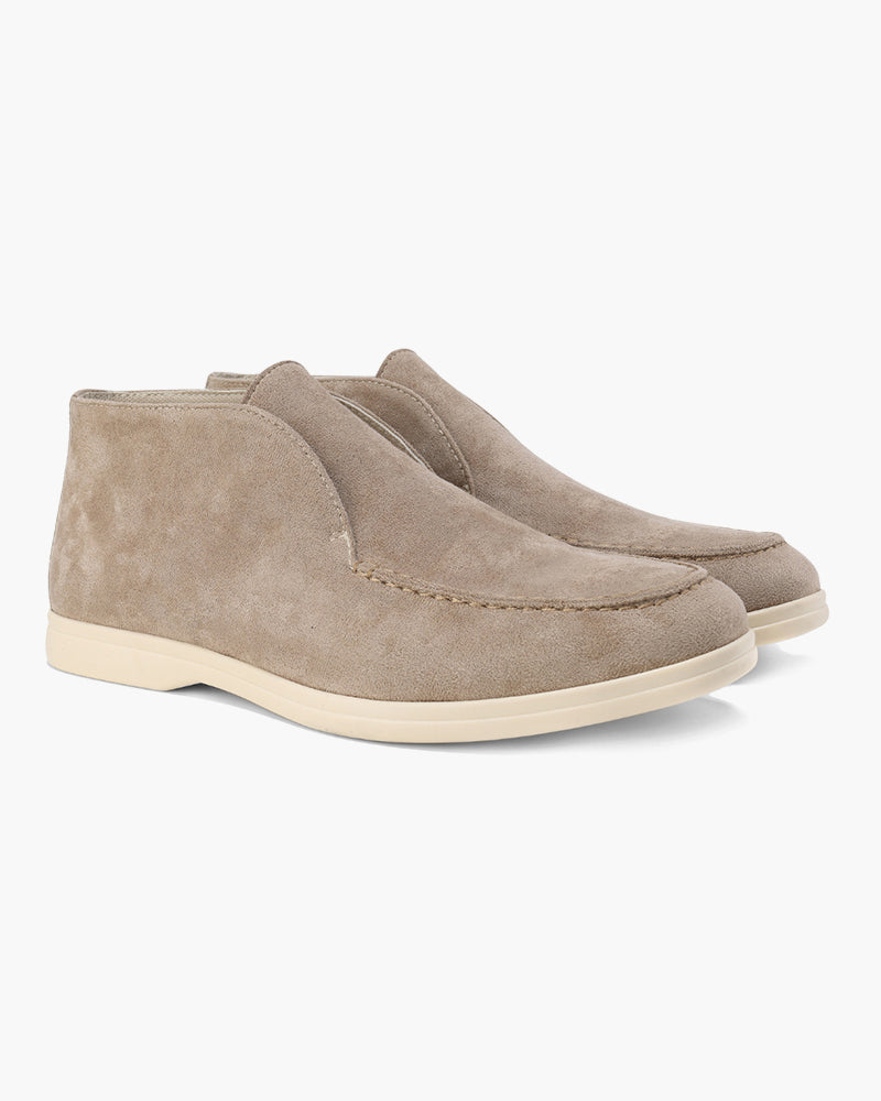 High Suede Loafers - Iron & Oak
