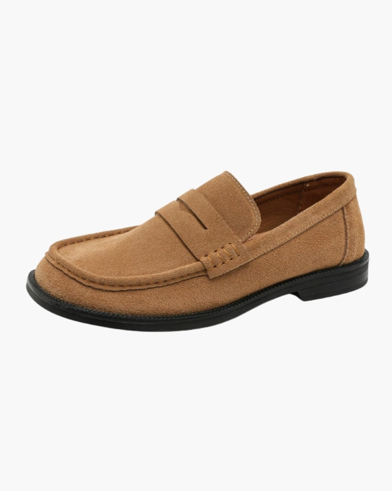 Premium Formal Penny Loafers - Iron & Oak
