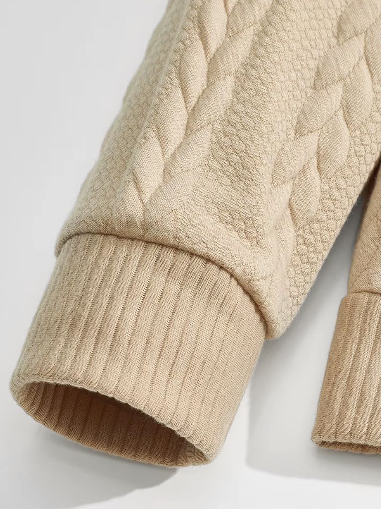 Timberline Long Collar Knit Sweater - Iron & Oak