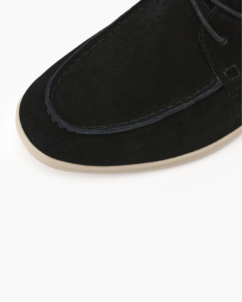Premium Suede Lace Shoes - Iron & Oak