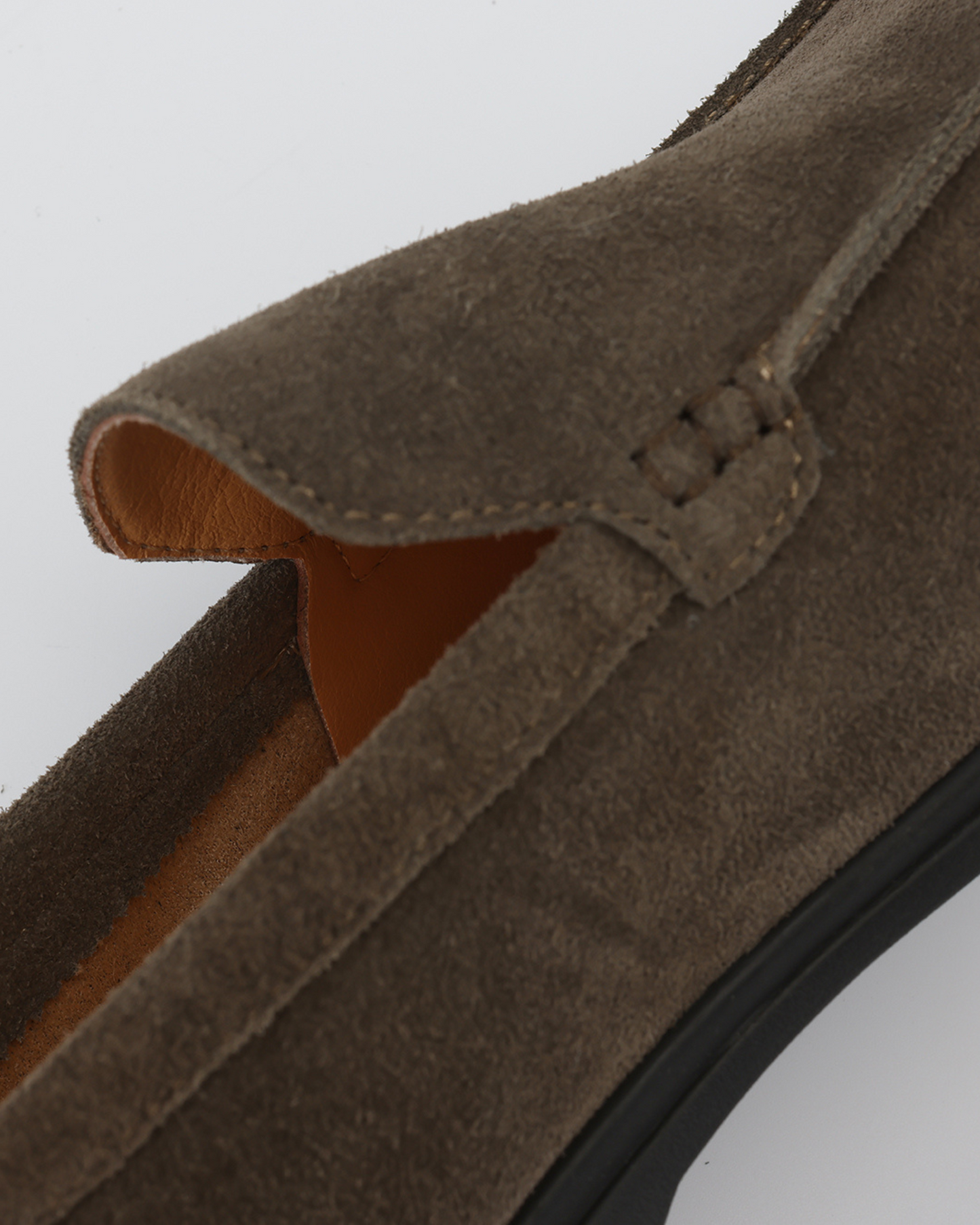Premium Suede Loafers - Black Soles - Iron & Oak